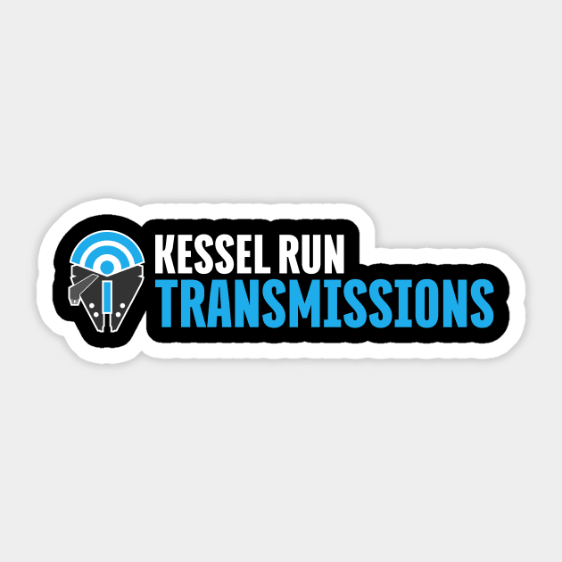 Kessel Run Transmissions Logo Sticker by Kessel Run Transmissions